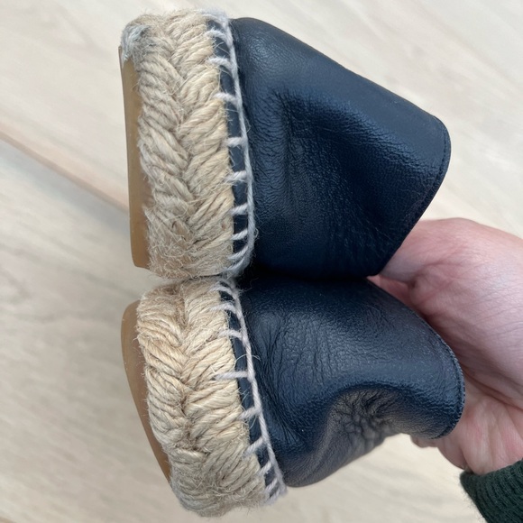 Chanel Lambskin Leather Espadrilles Size 39 - Picture 10 of 16